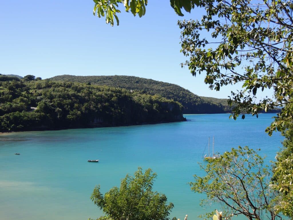 Baie à Sainte Lucie, Antilles