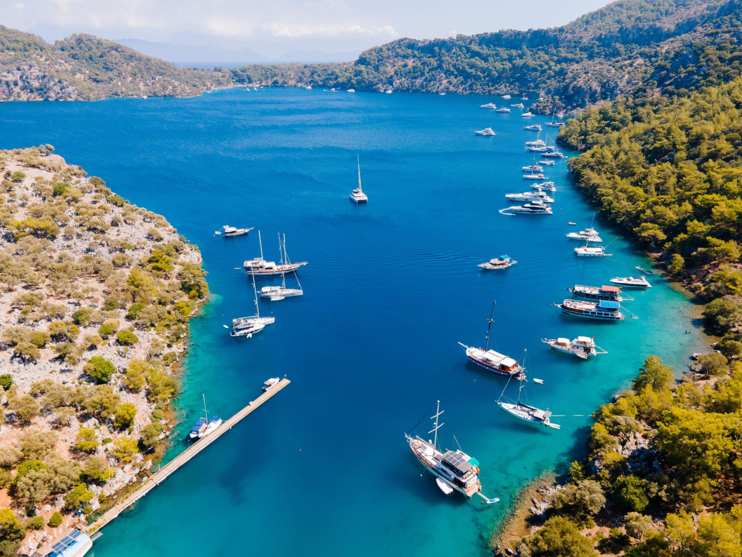 Binlik Bay, Göcek et Dalaman, Fethiye - Gokcen