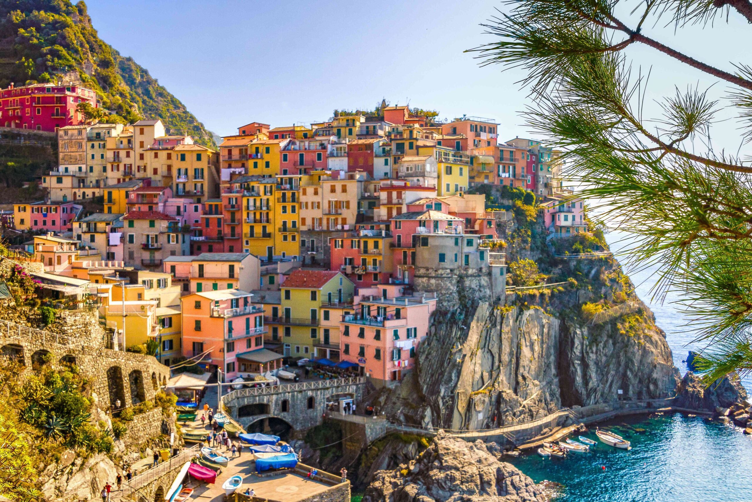 Côte Italienne, Falaises