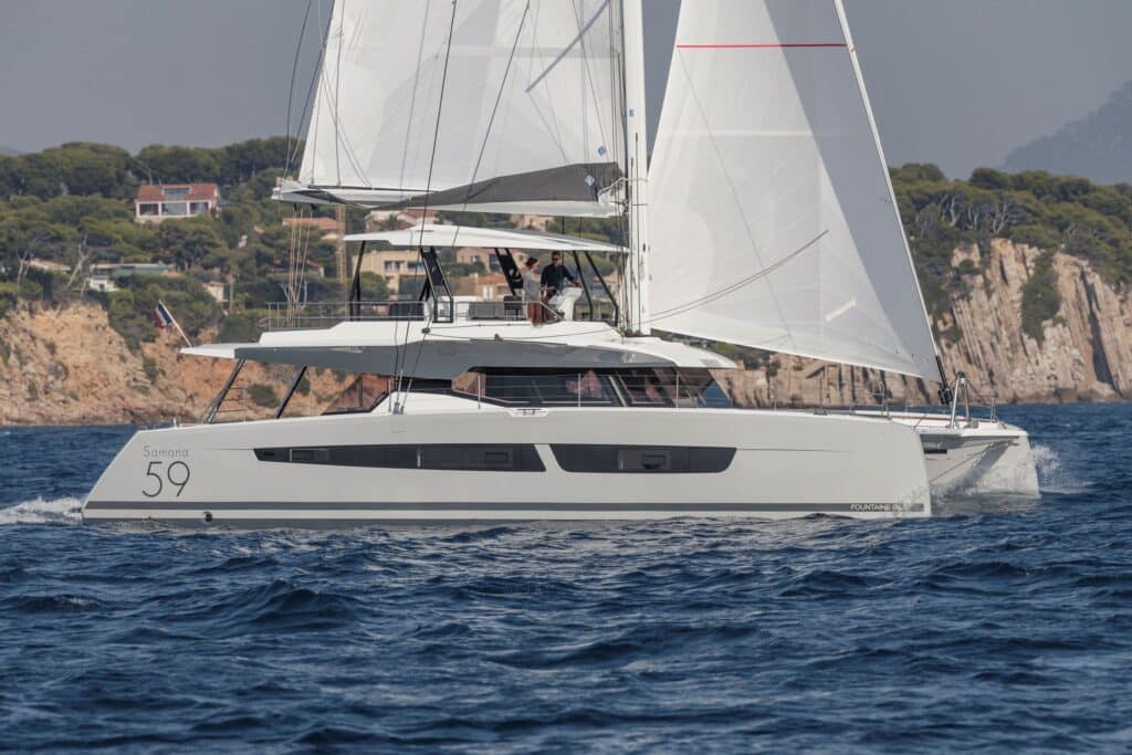 En navigation Samana 59 Fountaine Pajot