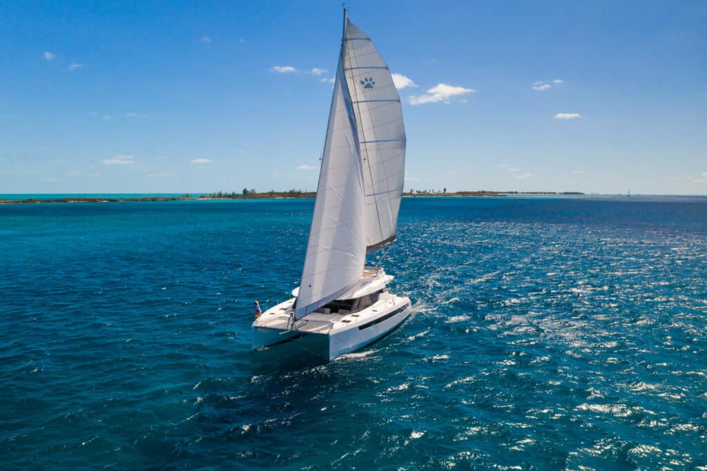 Léopard 50 Catamaran en mer