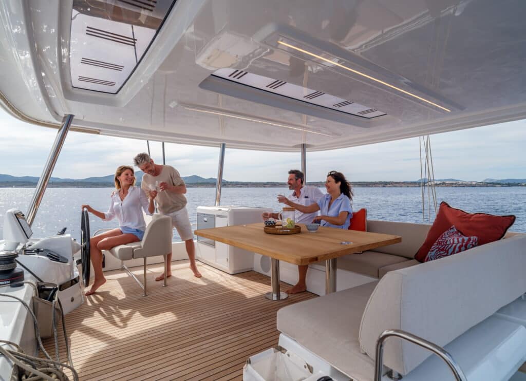 Flybridge du Lagoon 55