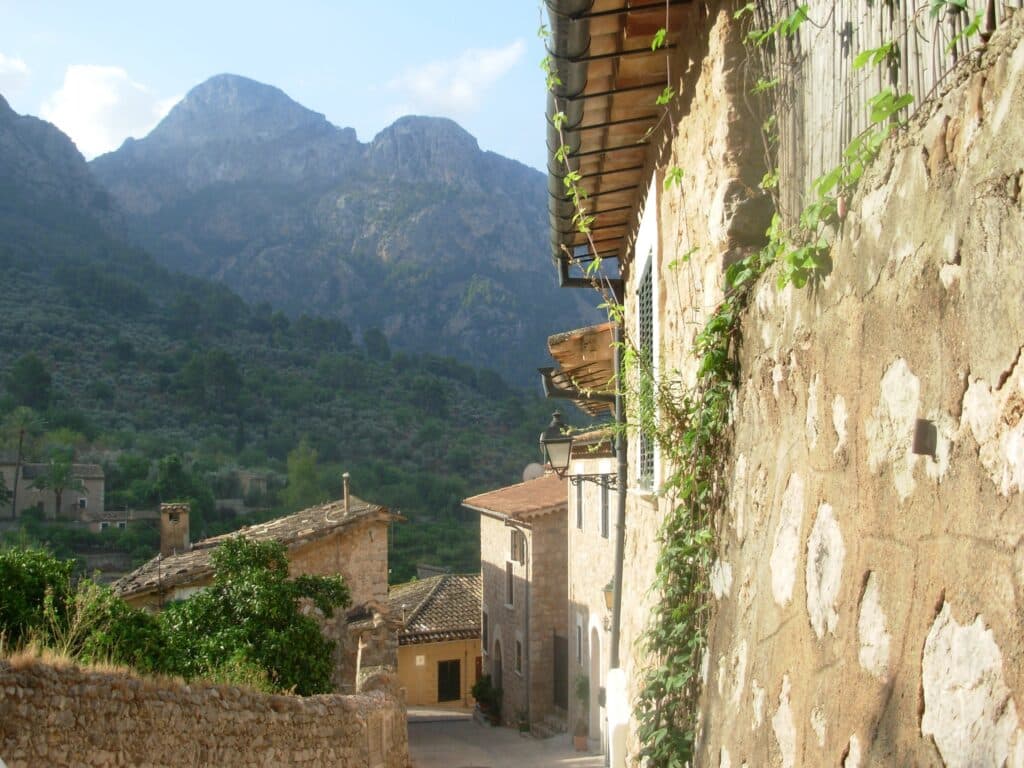 Maisons Dans Les Montagnes, Majorque, Baléares