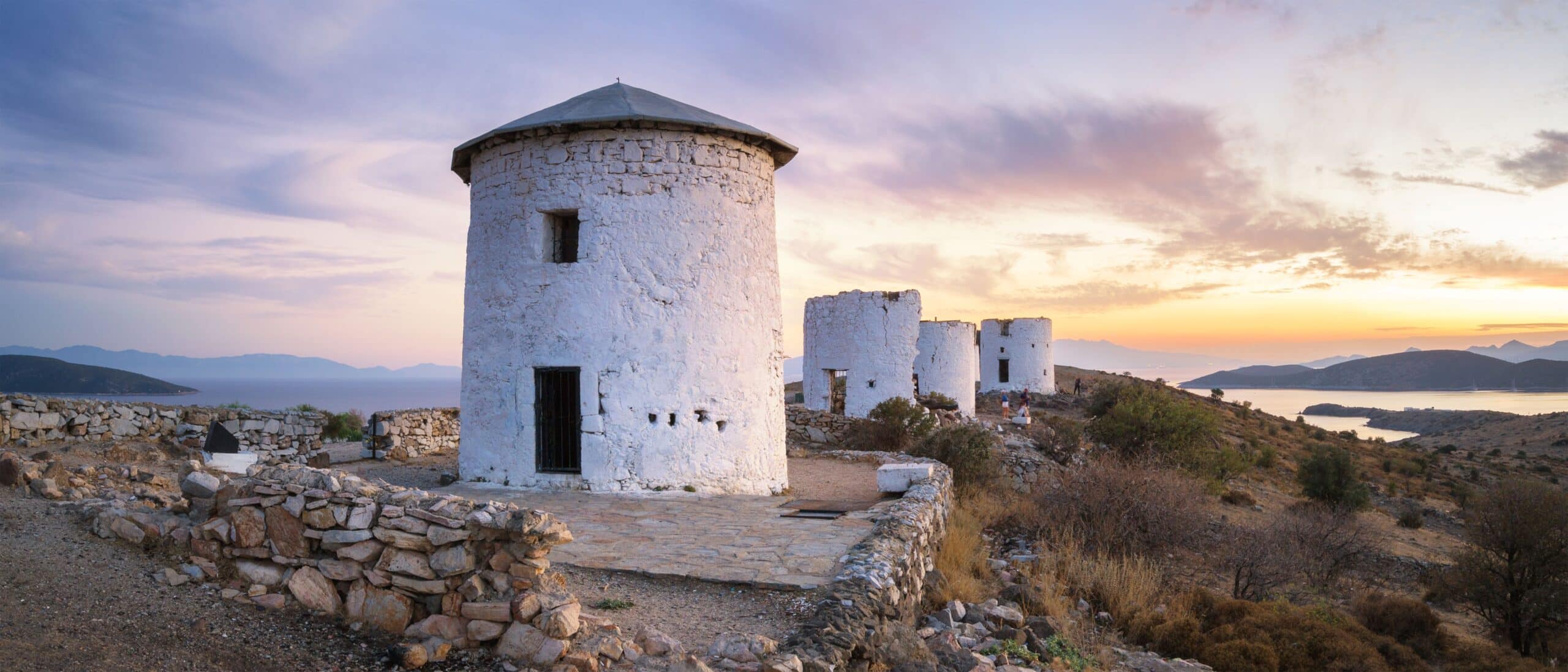 Moulin à vent - Bodrum - Turquie - Tichr -