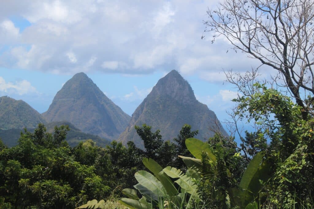 Pitons, Sainte Lucie, Antilles