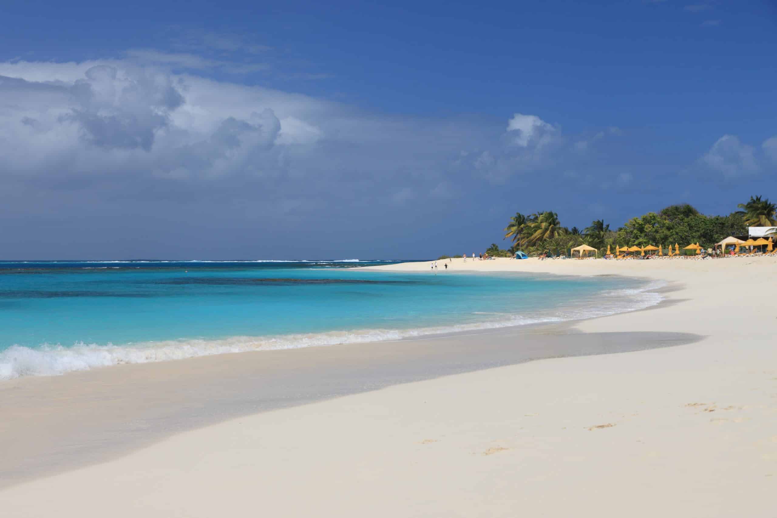 Plage De Sable Blanc, Anguilla, Antilles