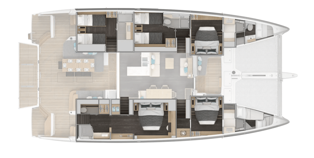 Plan Lagoon 60