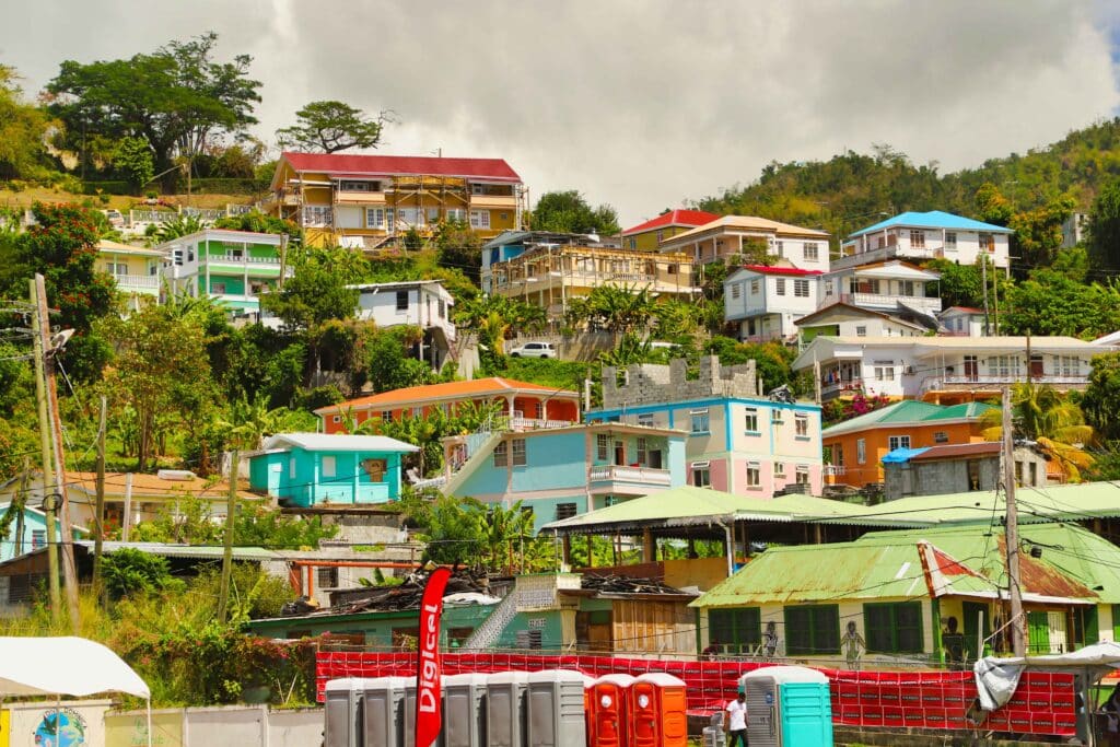 Roseau, La Dominique, Antilles, Caraïbes