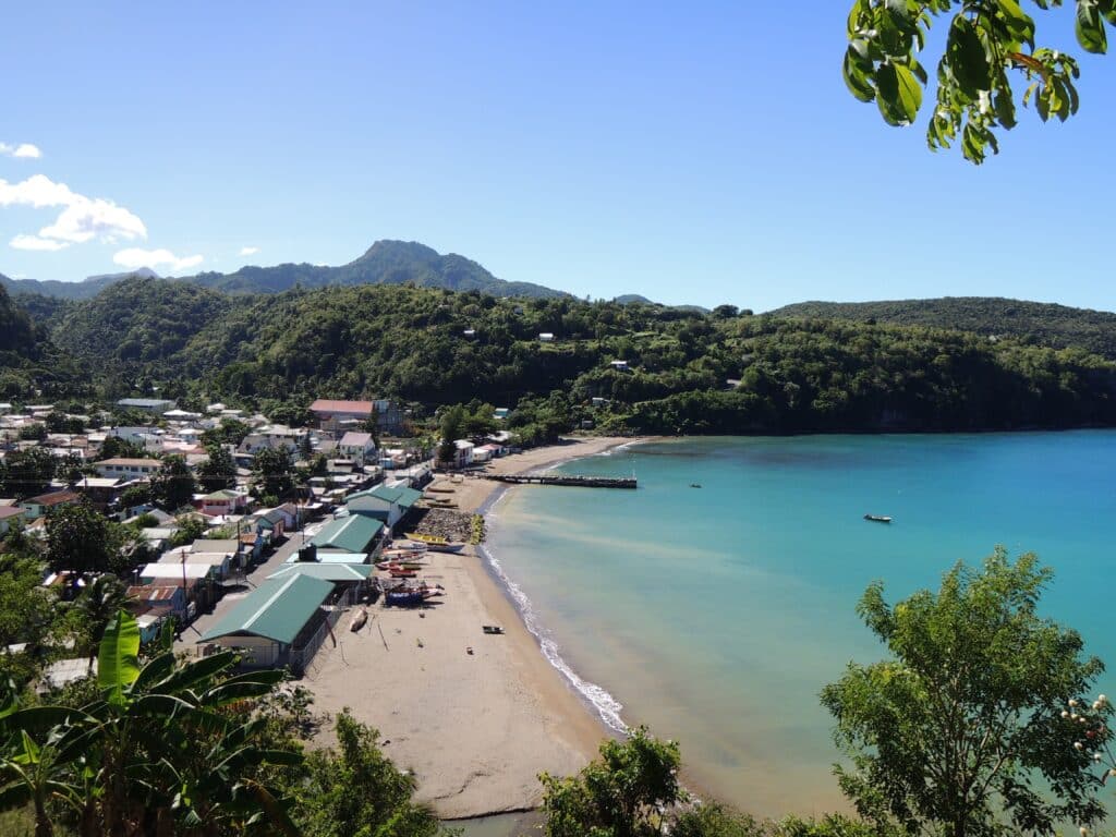 Sainte Lucie, Antilles