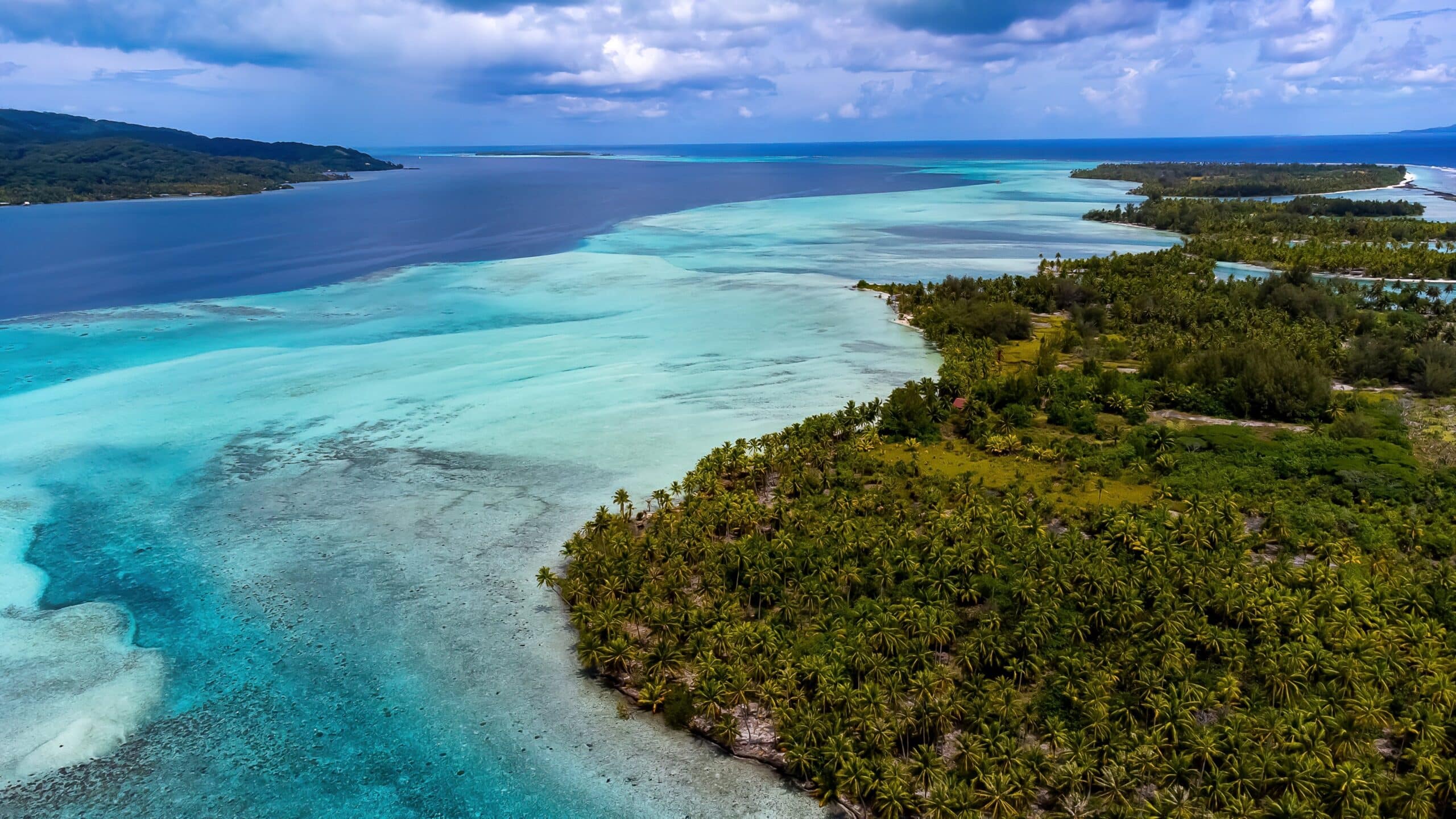 Motu à Taha'a, Polynésie