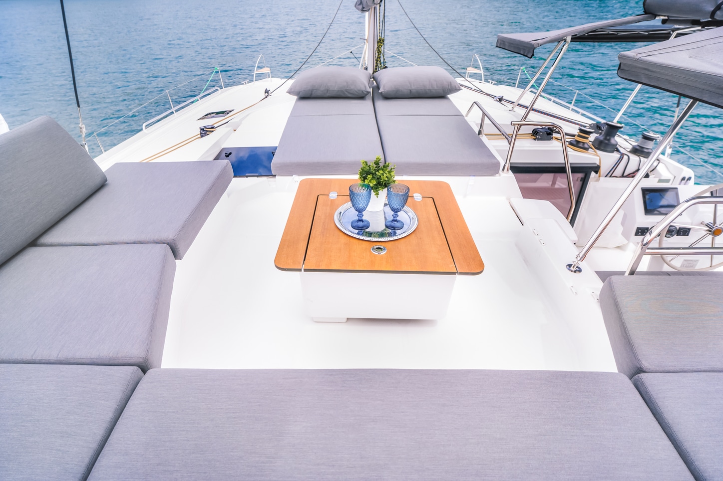 Location catamaran Tanna 47 Albaj Martinique Antilles