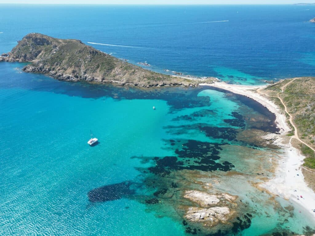 Cap Taillat - mouillage catamaran