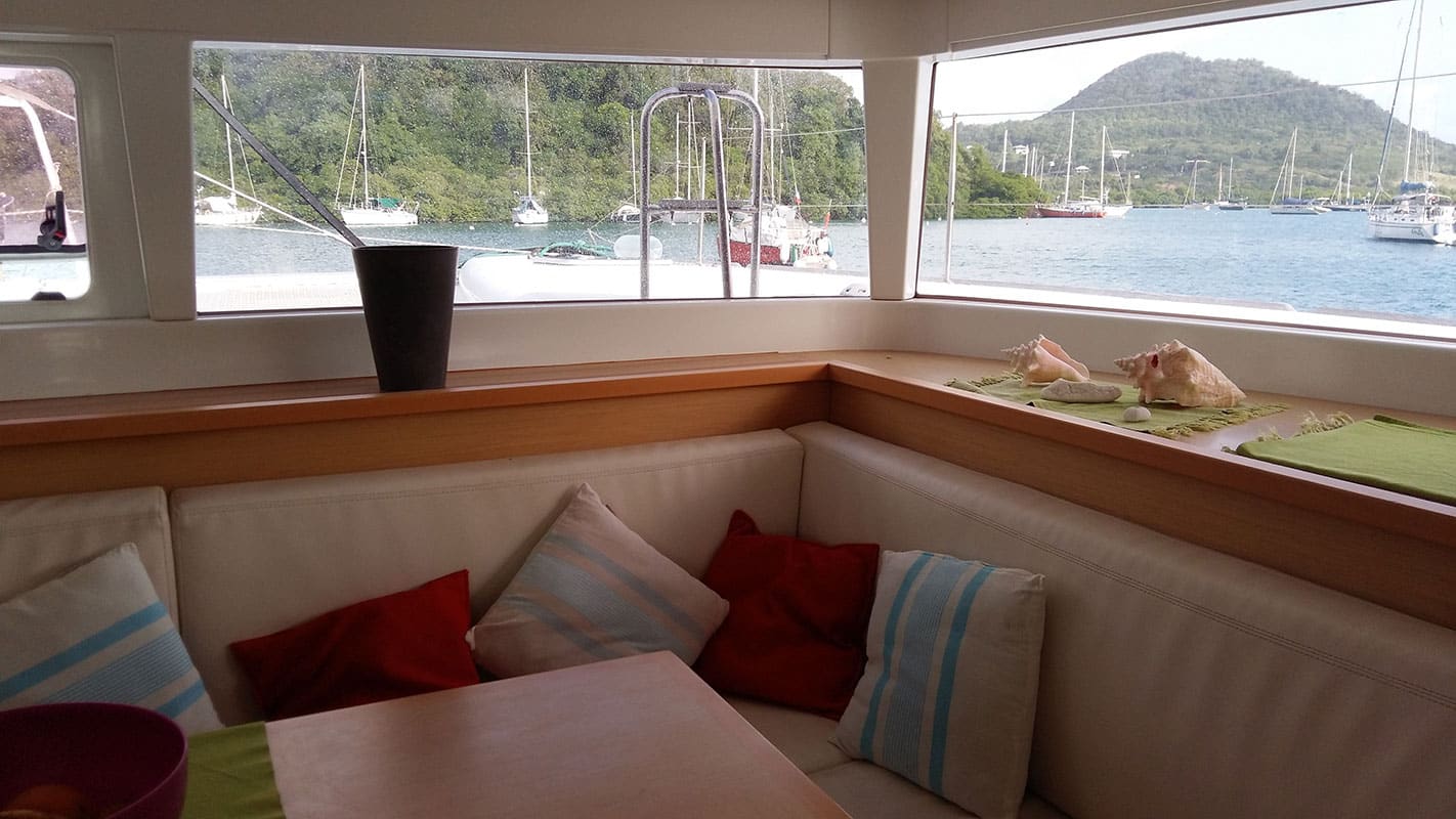 Location catamaran Lagoon 450 F Nina Martinique Antilles
