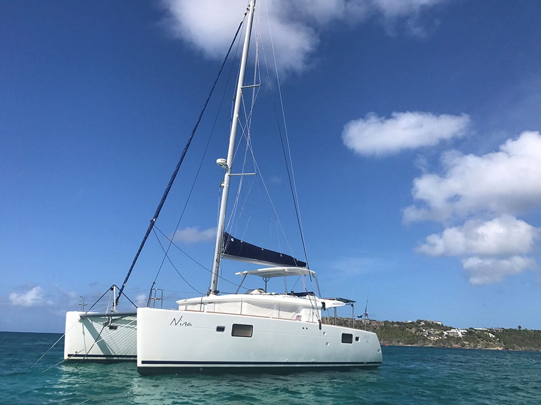 Location catamaran Lagoon 450 F Nina Martinique Antilles