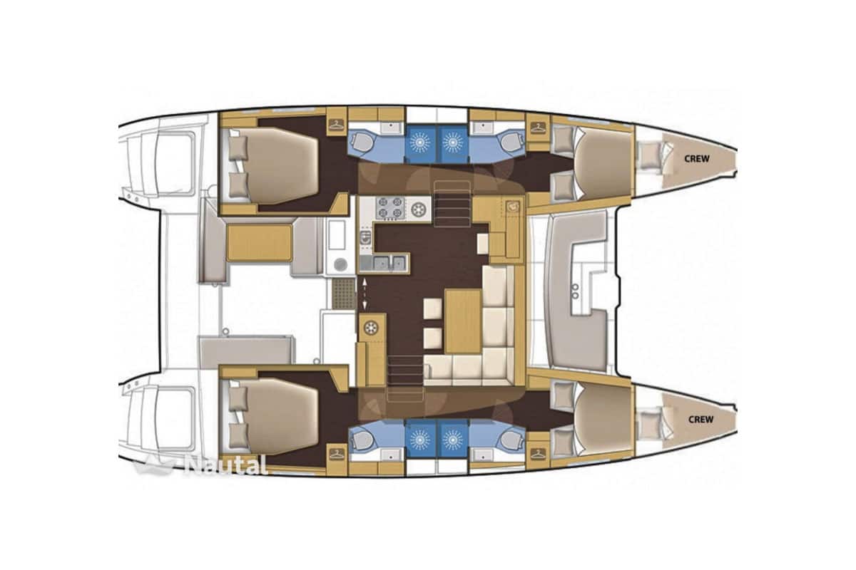 Location catamaran Lagoon 450 F Nina Martinique Antilles