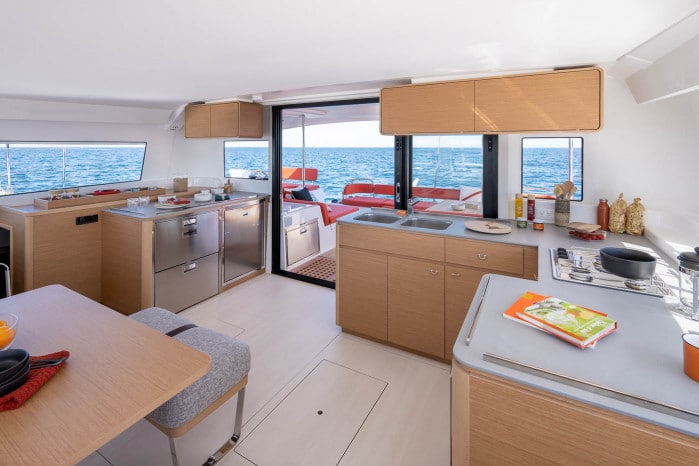 Excess 14 Catamaran Cuisine
