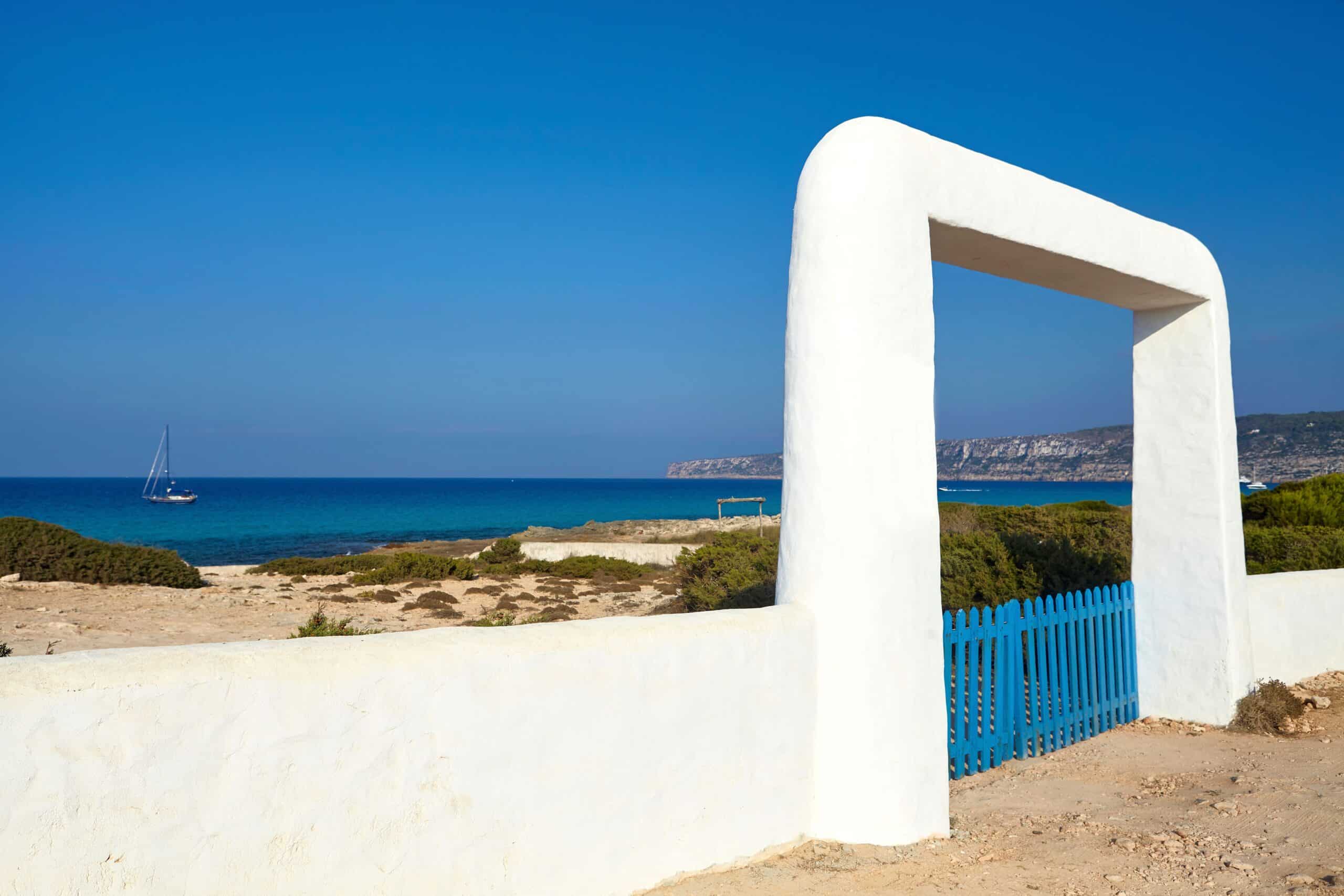 Formentera vue mer