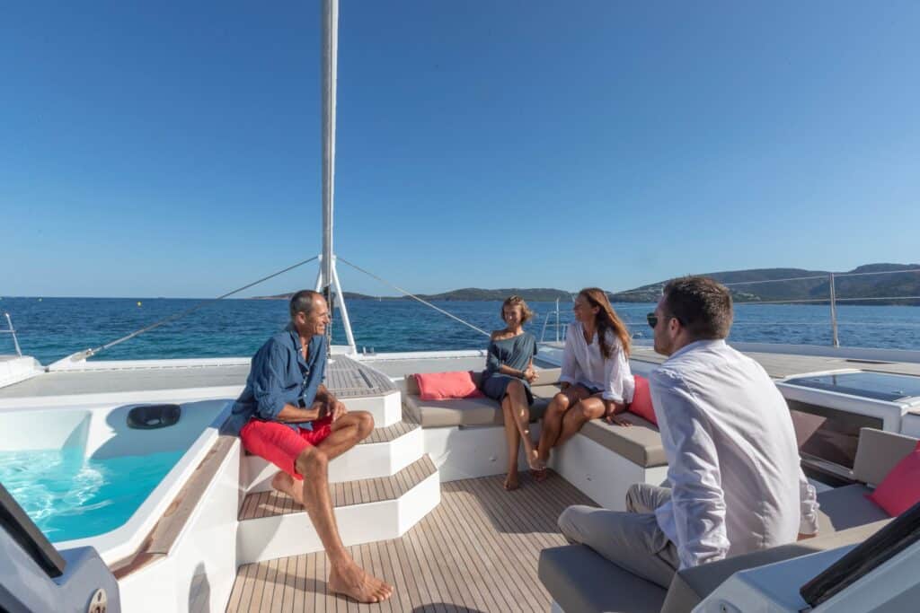 Jacuzzi 2 Alégria 67 Fountaine Pajot