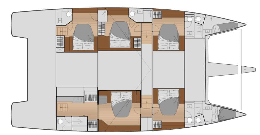 Plan Samana 59 version 5 cabines