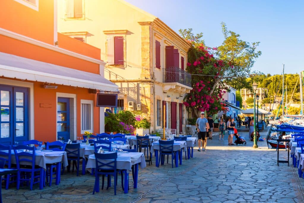 Village De Fiskardo, île De Céphalonie, Mer Ionienne, Grèce